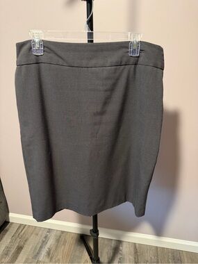 George Charcoal Gray Pencil Skirt